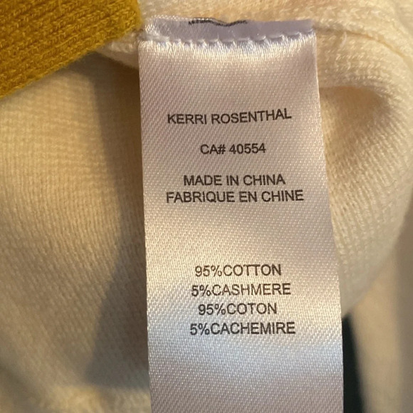 Chic Cream and Gold Women's Cardigan - Picture 5 of 7